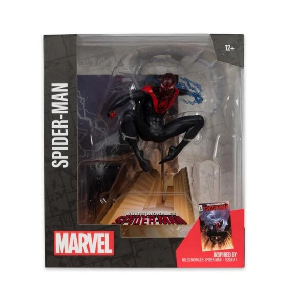 McFarlane - Spider-Man (Miles Morales: Spider-Man #1) 1/10 Scale Diorama - NEW - Picture 1 of 6